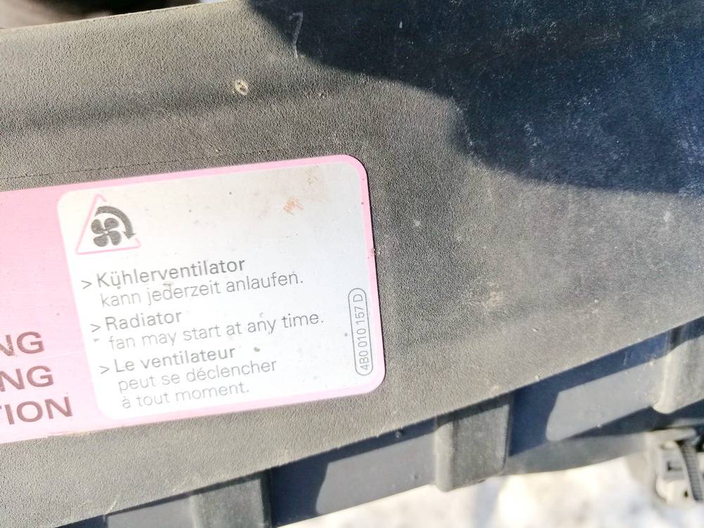 4B0010157D Audi A6 2006 Of Fan Housing - Thumbnail 3