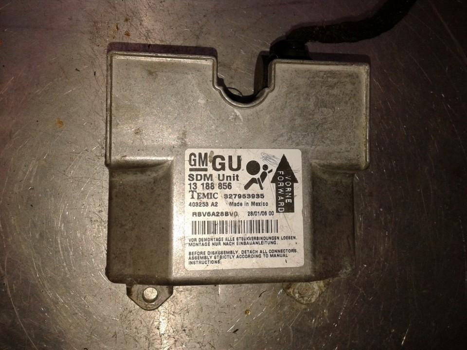 13188856GU Opel Zafira 2005 Airbag crash sensors module