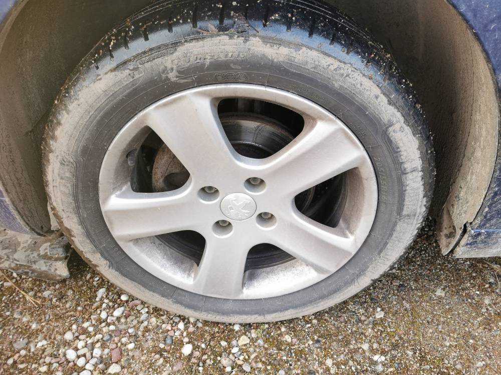 4X108 Citroen C4 2006 Jeu de roues pluie R16 - Thumbnail 4