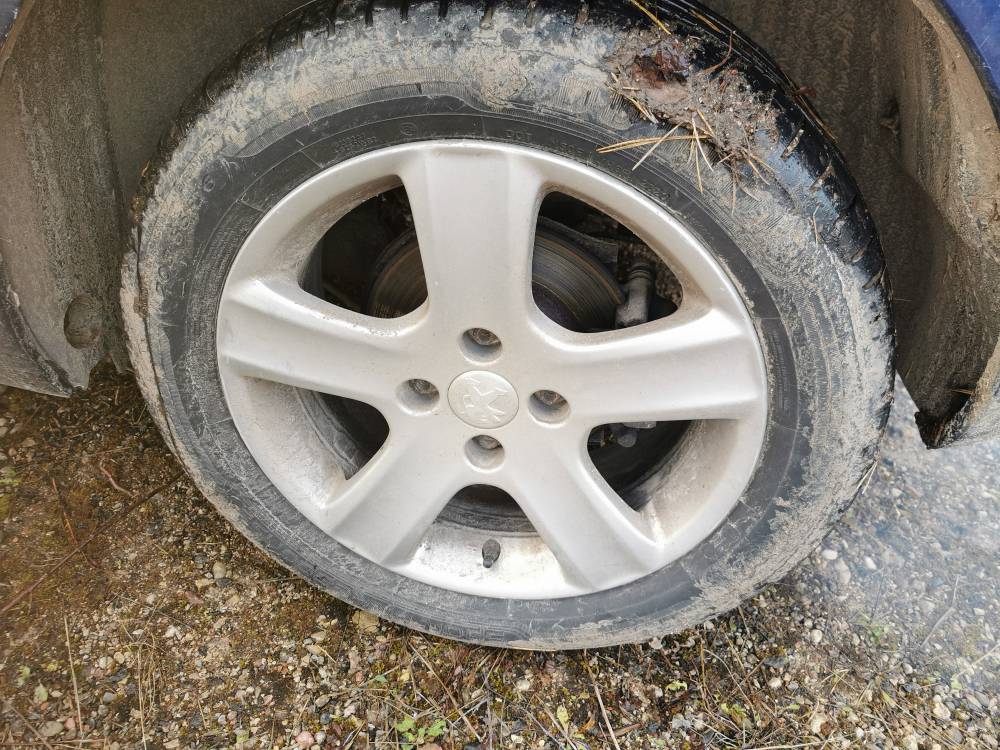 4X108 Citroen C4 2006 Jeu de roues pluie R16 - Thumbnail 3