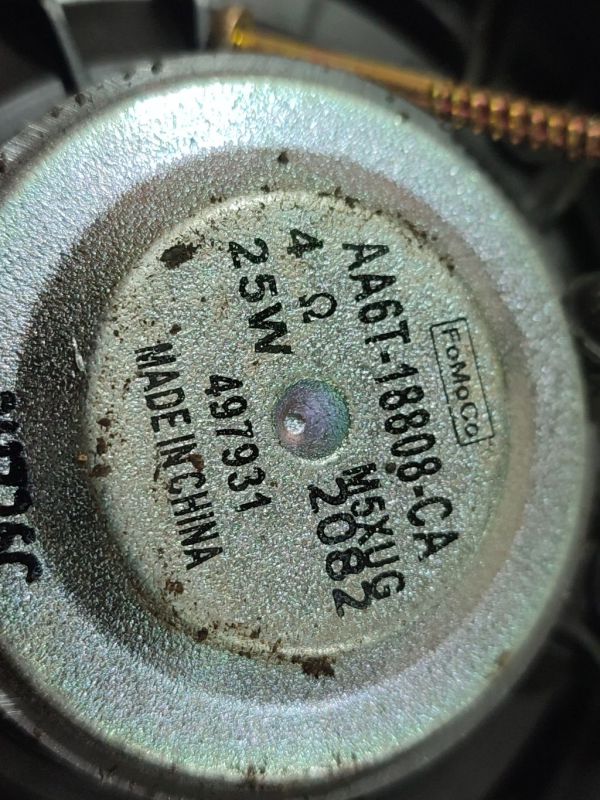 AA6T18808CA Ford Fiesta 2012 Speaker (audio) - Thumbnail 4