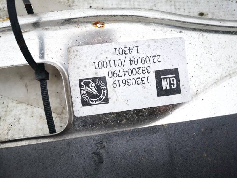 13203619 Opel Astra 2004 Metal Boot Lip Cover - Thumbnail 3