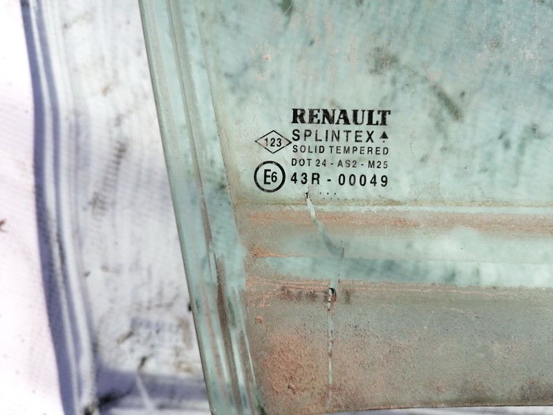 Renault Laguna 2002 Seitenscheibe Fenster Seiten Scheibe Hinten Rechts - Thumbnail 3