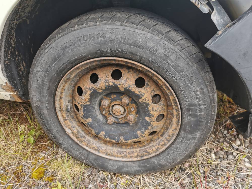 4X98 Fiat Doblo 2007 Tērauda riteņu komplekts R14 - Thumbnail 3