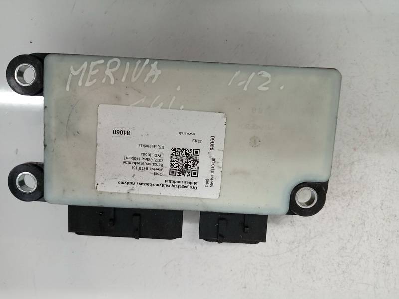 13582437 Opel Meriva 2012 Airbag crash sensors module