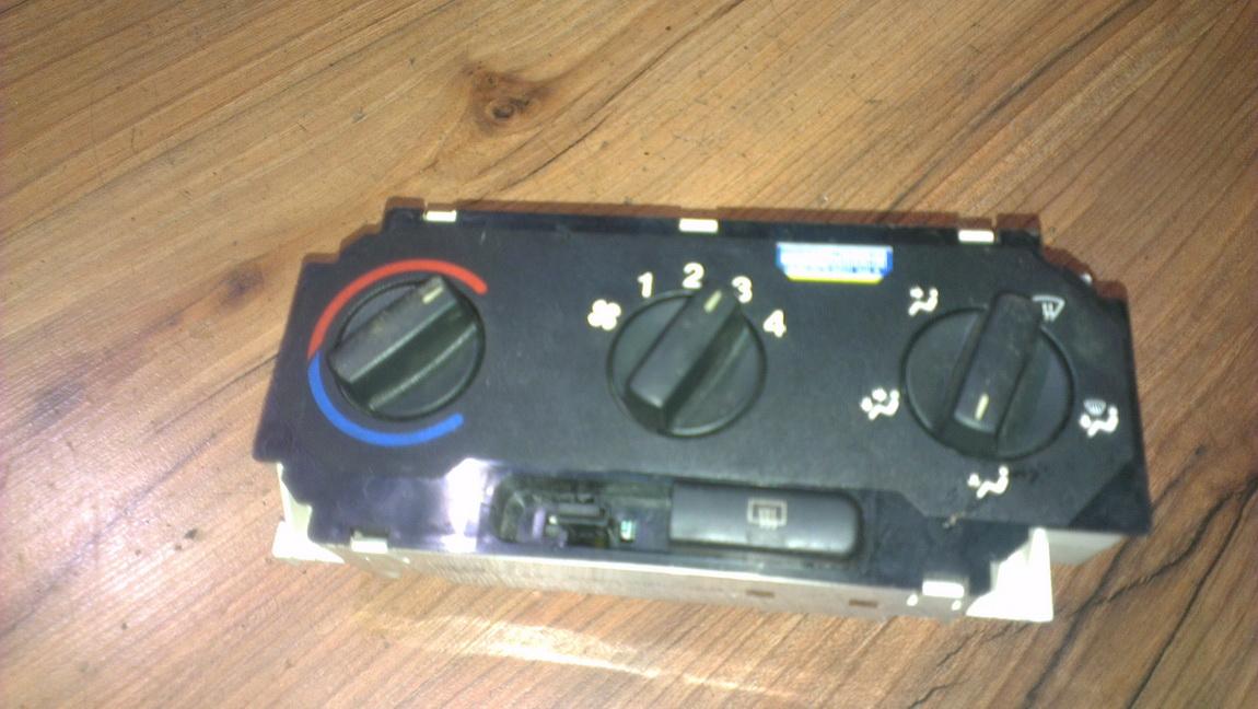 24463627 52496556 Climate Control Panel (heater control switches) Opel ...