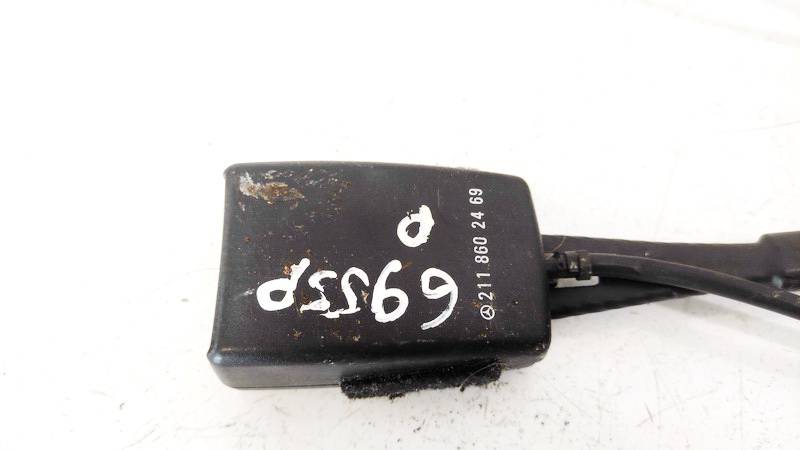 2118602469 Mercedes-Benz E-CLASS 2003 Seat belt holder (Seat belt Buckle) - FRONT RIGHT - Thumbnail 2