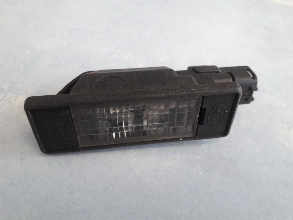 9635678580 Peugeot 307 2000 Number plate light - REAR