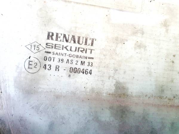 DOT39AS2M33 Renault Laguna 1995 Door-Drop Glass - FRONT RIGHT - Thumbnail 3