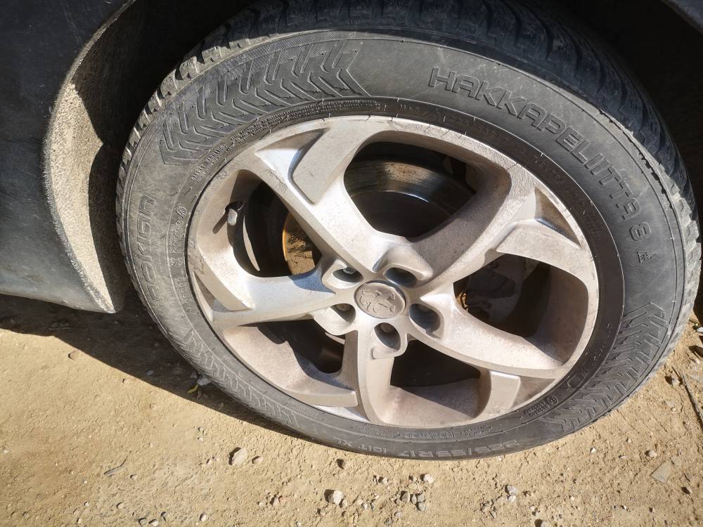 5X108 Peugeot 508 2011 Komplet Kół Zimowych R17 - Thumbnail 3