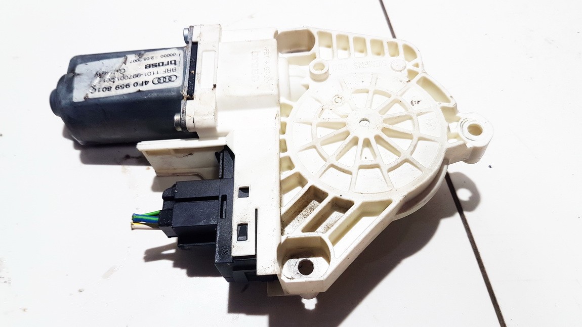4F0959801C Audi A6 2007 Fensterhebermotor Hinten Linke - Thumbnail 2