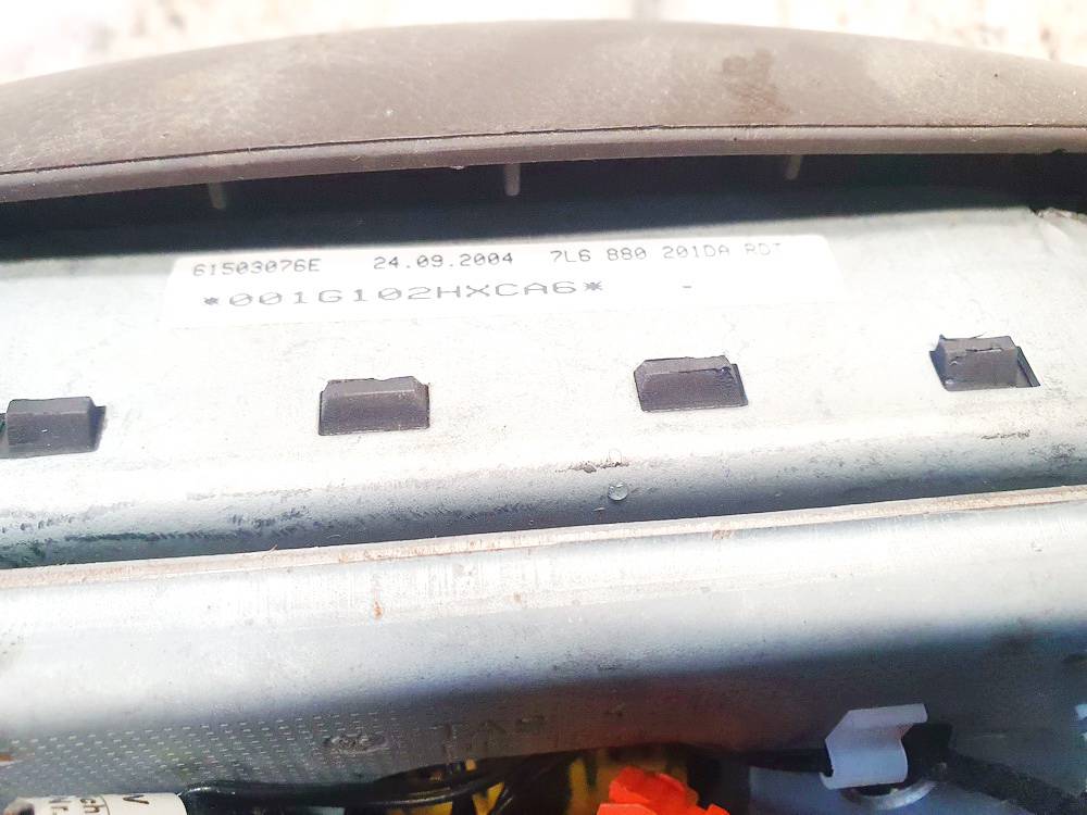 7L6880201DA Volkswagen Touareg 2004 Poduszka powietrzna kierownicy - Thumbnail 3