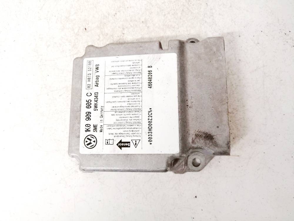 1K0909605C Volkswagen Golf 2006 Airbag crash sensors module