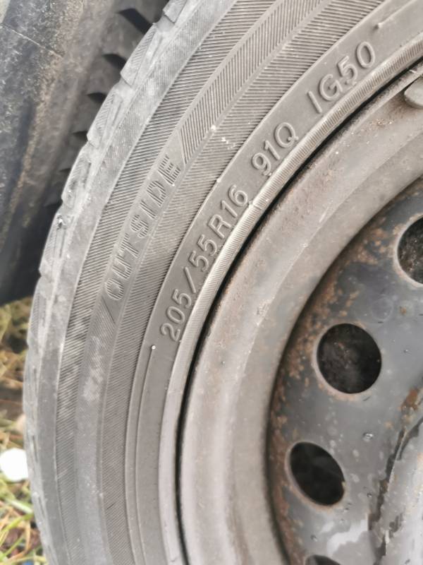 5X114.3 Toyota Corolla Verso 2005 Tērauda riteņu komplekts R16 - Thumbnail 5