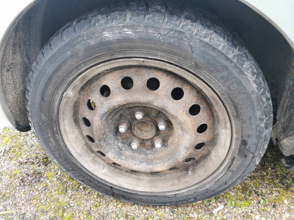 5X114.3 Toyota Corolla Verso 2005 Tērauda riteņu komplekts R16 - Thumbnail 2