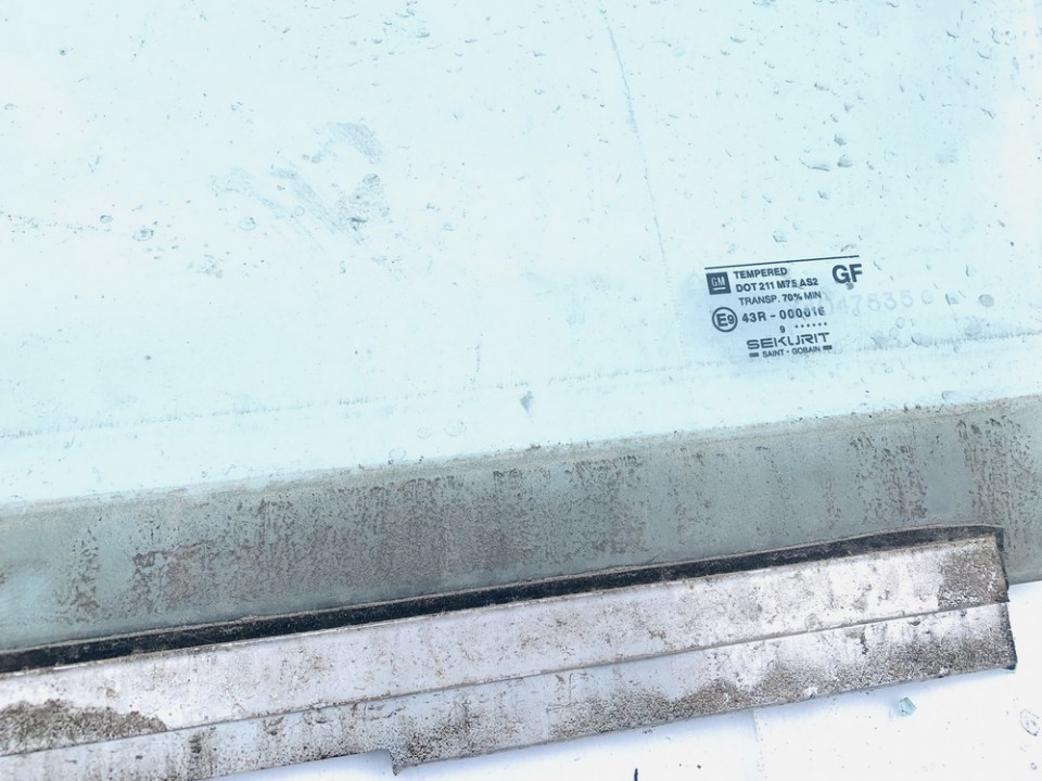 Opel Corsa 1999 Door-Drop Glass - FRONT LEFT - Thumbnail 2
