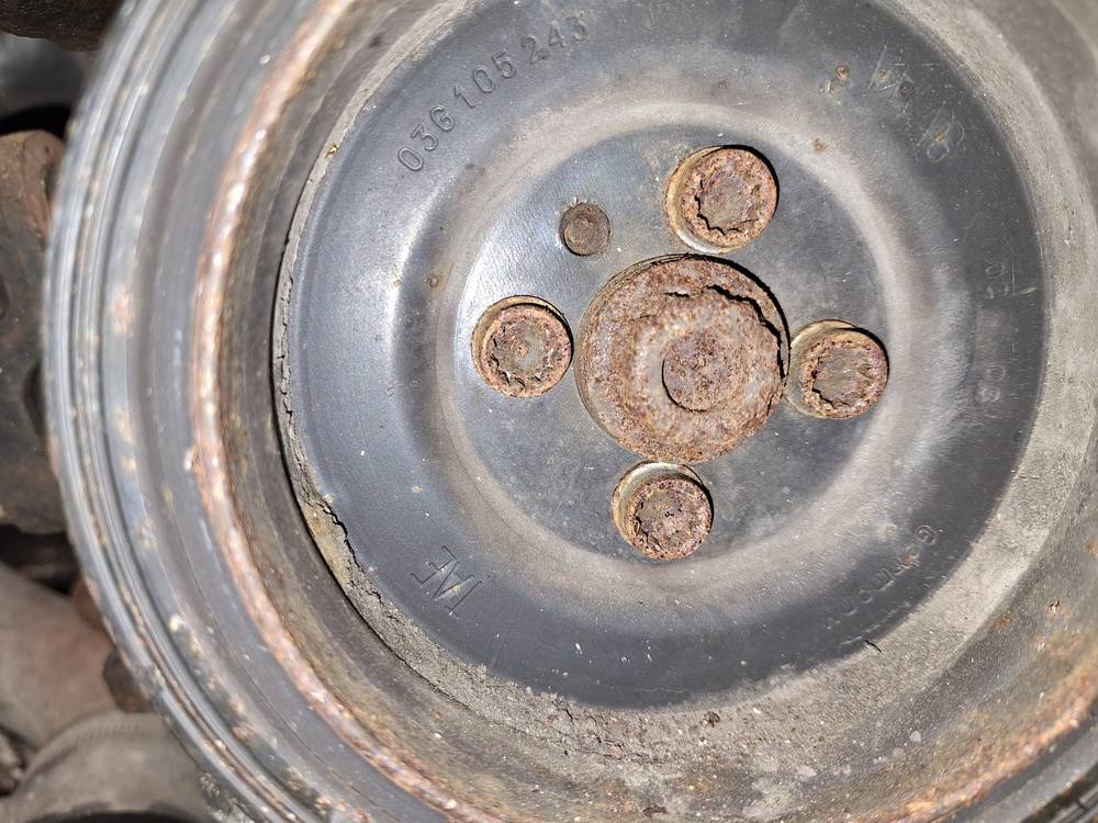 03G105243 Dodge Journey 2009 Koło zębate wału korbowego (tarcza - koło pasowe) - Thumbnail 3