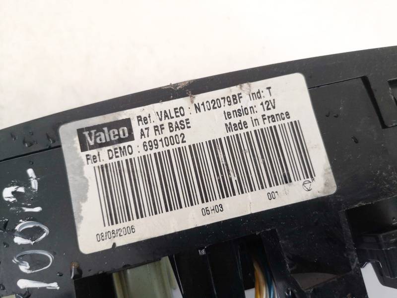 69910002 Peugeot 207 2006 Climate Control Panel (heater control switches) - Thumbnail 3