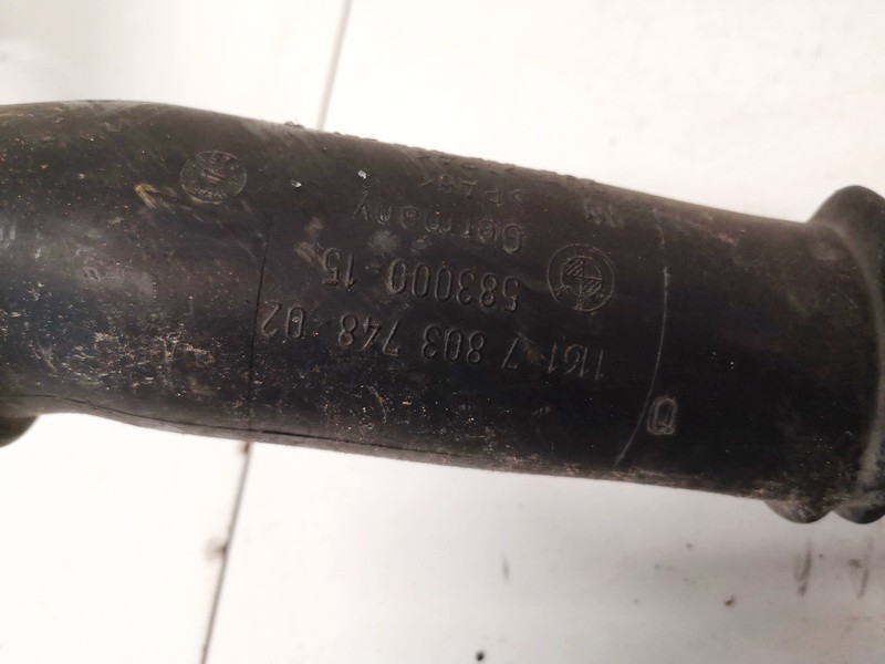 11617803748 1161780374802 TURBO INTERCOOLER PIPE HOSE BMW 5Series 2009