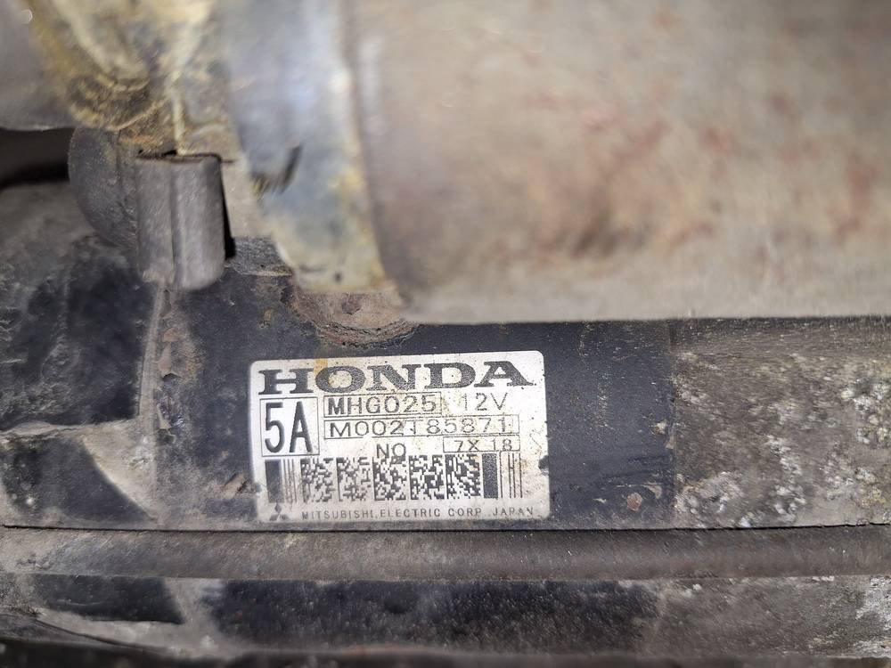 MHG025 Honda CR-V 2008 Starteris - Thumbnail 4