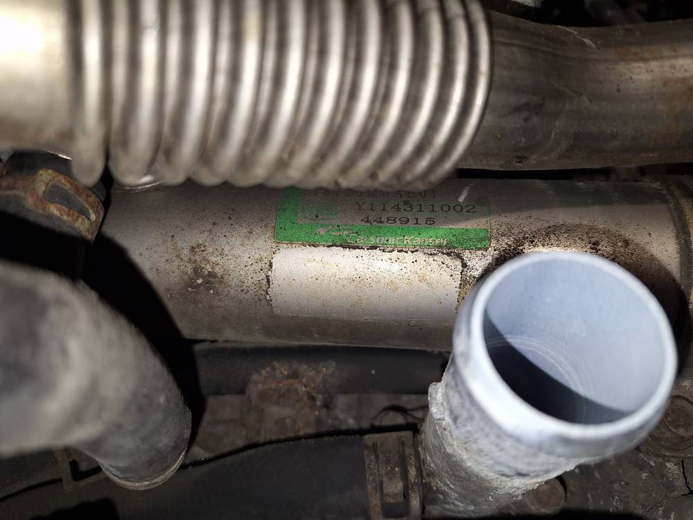 Y114311002 Honda CR-V 2008 Труба ERG (Радиатор рециркуляции) (ЕГР)(Радиатор системы EGR)