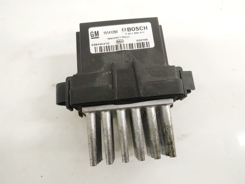 15141283 f011500017 Heater Resistor (Heater Blower Motor Resistor) Opel