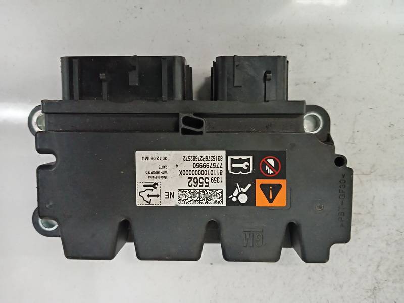 13595562 Opel Corsa 2007 Airbag crash sensors module