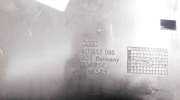 8L1857095 Audi A3 2001 Glove Box Assembly - Thumbnail 3