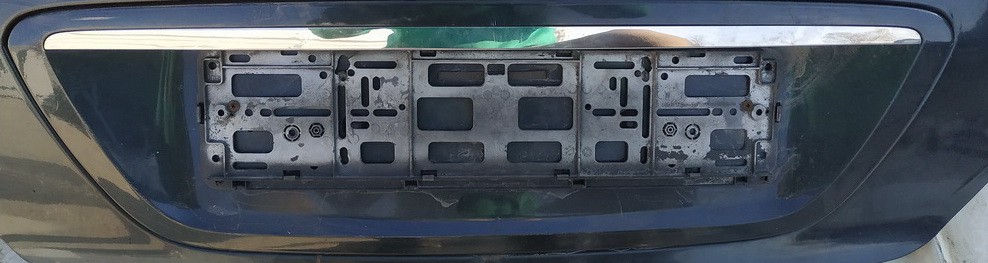 Mercedes-Benz S-CLASS 2001 Aizmugurējā vāka ārējā apdare (numura apgaismojums) - AIZMUGURE