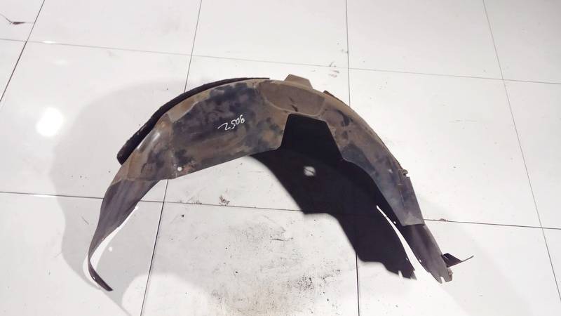 F279D23AB Jaguar XF 2008 Etupyörän sisälokasuojat - EDESSÄ VASEMMALLA