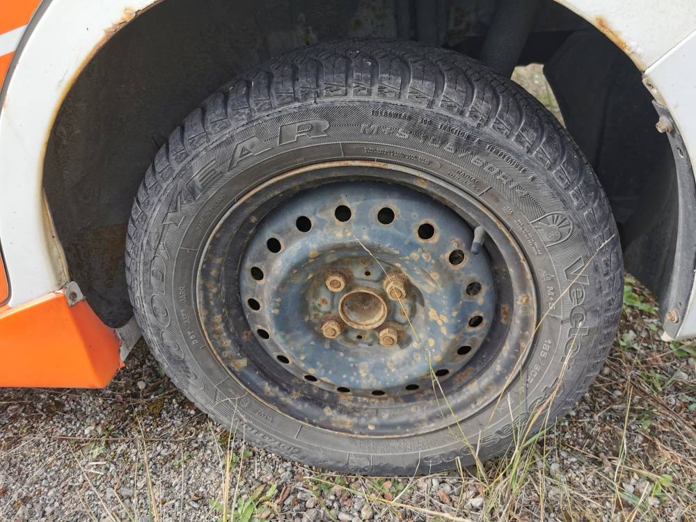 4X100 Daihatsu Materia 2010 Komplet stalowych felg R14 - Thumbnail 3