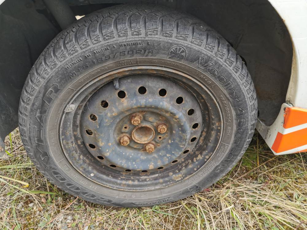 4X100 Daihatsu Materia 2010 Komplet stalowych felg R14 - Thumbnail 2