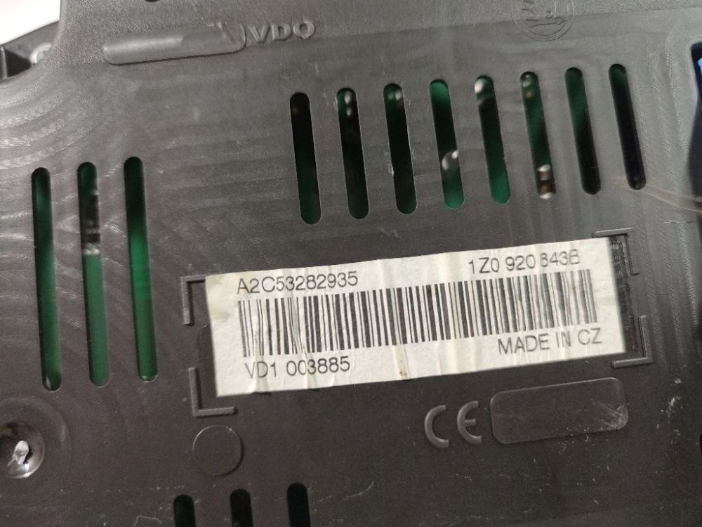 A2C53282935 Skoda Octavia 2009 Speedometers - Cockpit - Speedo Clocks Instrument - Thumbnail 5