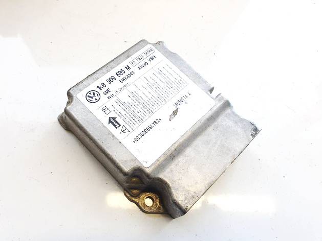 1K0909605M Skoda Octavia 2005 SRS AIRBAG KOMPIUTERIS - ORO PAGALVIU VALDYMO BLOKAS - Thumbnail 2