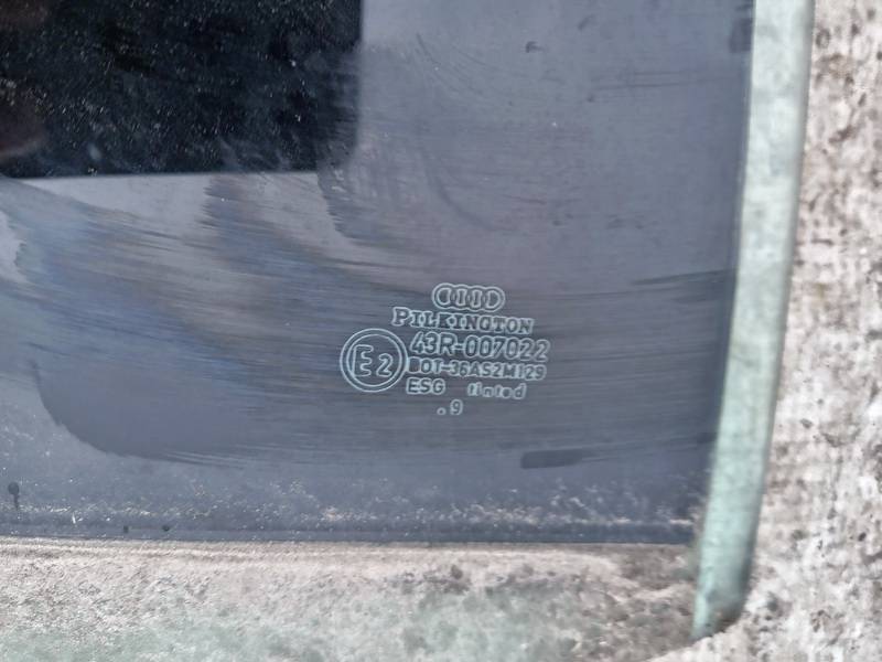 AS2M129 Audi A4 1999 Szyba drzwi - TYLNE PRAWE - Thumbnail 3