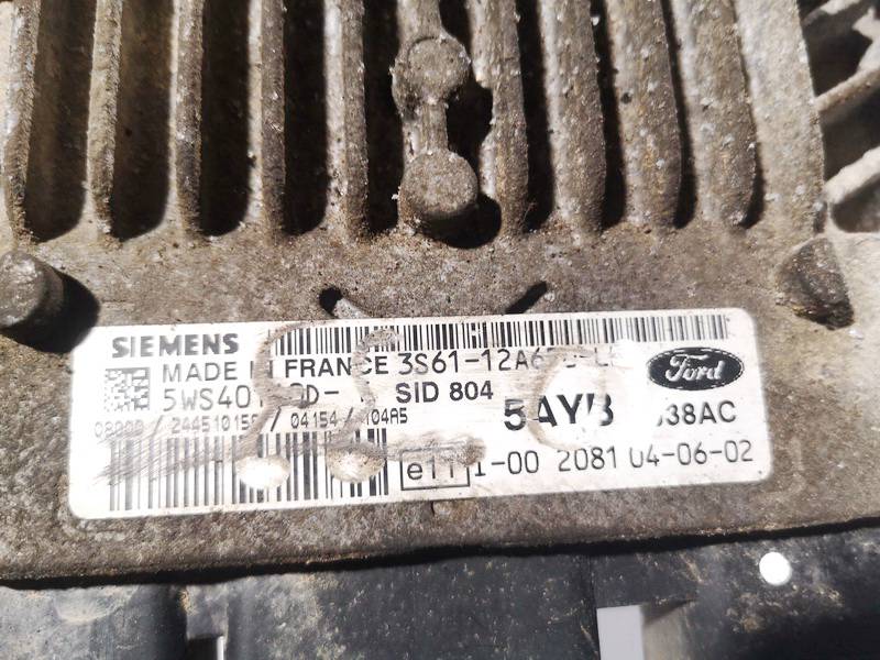 3S6112A650LB Ford Fusion 2004 ECU Engine Computer (Engine Control Unit) - Thumbnail 3