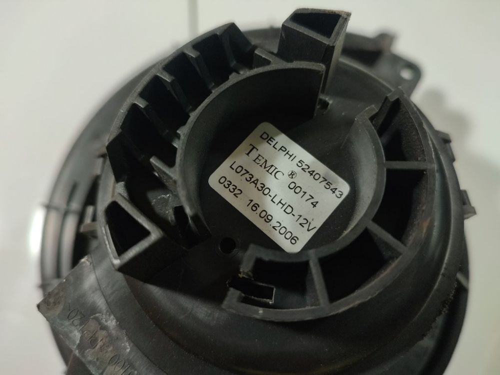 52407543 Opel Astra 2005 Heizung Gebläsemotor - Thumbnail 4