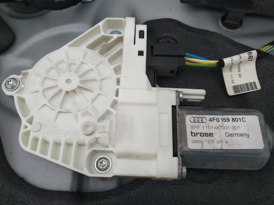 4F0859801C Audi A6 2007 Window Motor - REAR LEFT