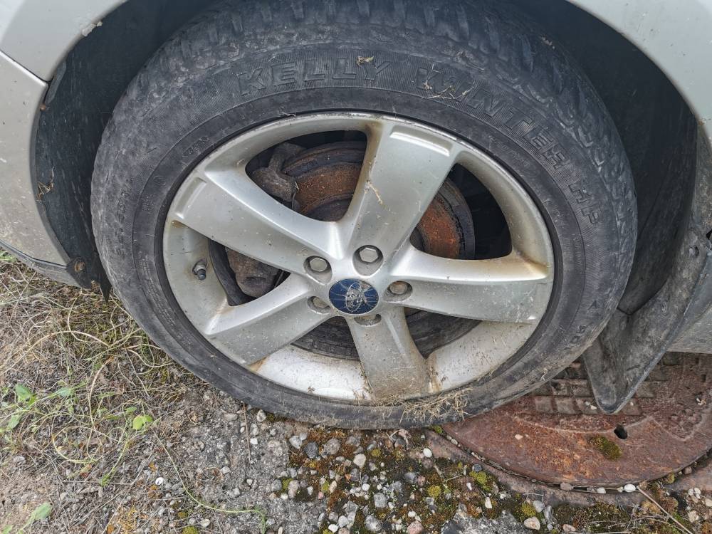 5X108 Ford S-Max 2006 Komplet Kół Zimowych R17 - Thumbnail 2