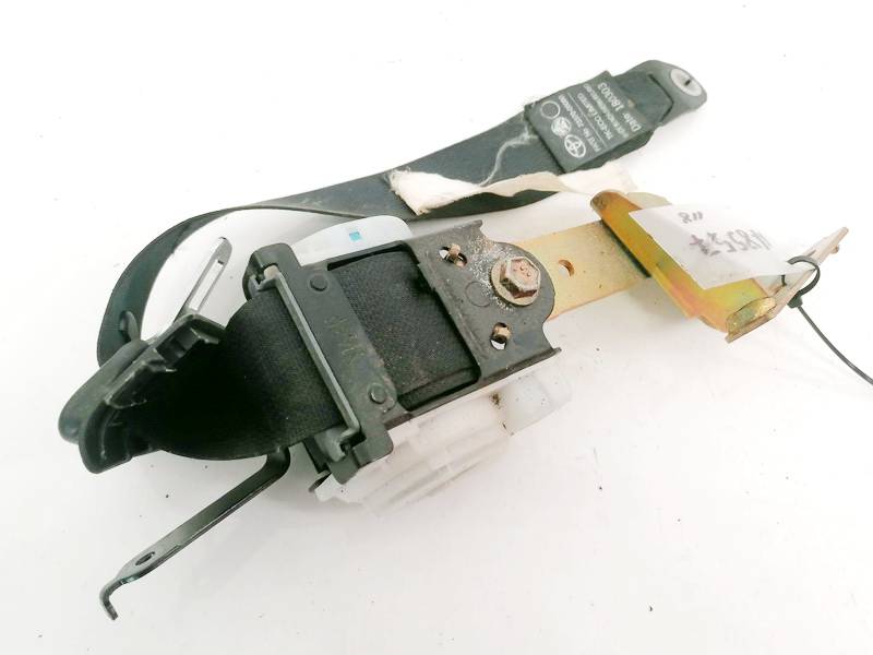 7337005080 Toyota Avensis 2003 Seat belt - REAR LEFT