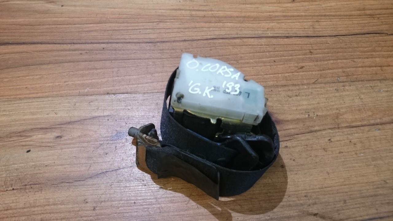 90387487 Opel Corsa 1993 Turvavyö - TAKANA VASEMMALLA
