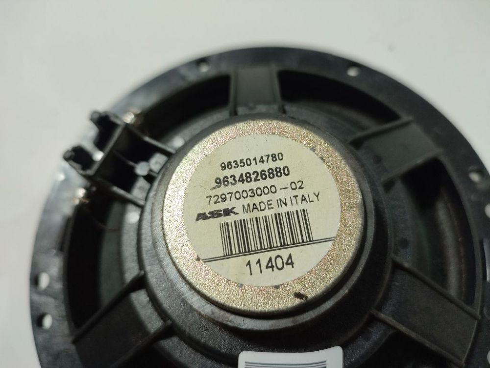 9635014780 Fiat Ulysse 2004 Speaker (audio) - Thumbnail 4