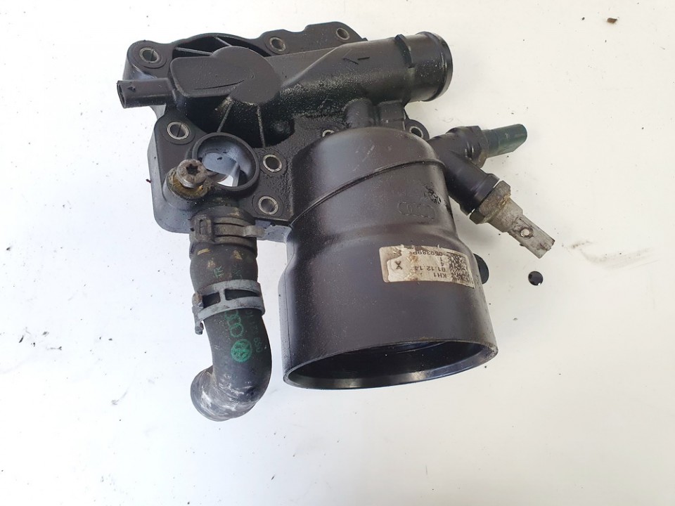 ZHONGHE 059115389P Engine Oil Filter Housing W/Coolant Thermostat Replacement For - A6 A7 A8 Q5 Q7 3.0L 2013-2016, Oil Filters & Accessories - Canada - View #13