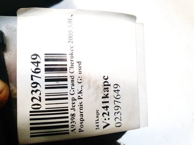 74591SED0000 Jeep Grand Cherokee 2005 Plastic Inner Fender - FRONT LEFT - Thumbnail 2