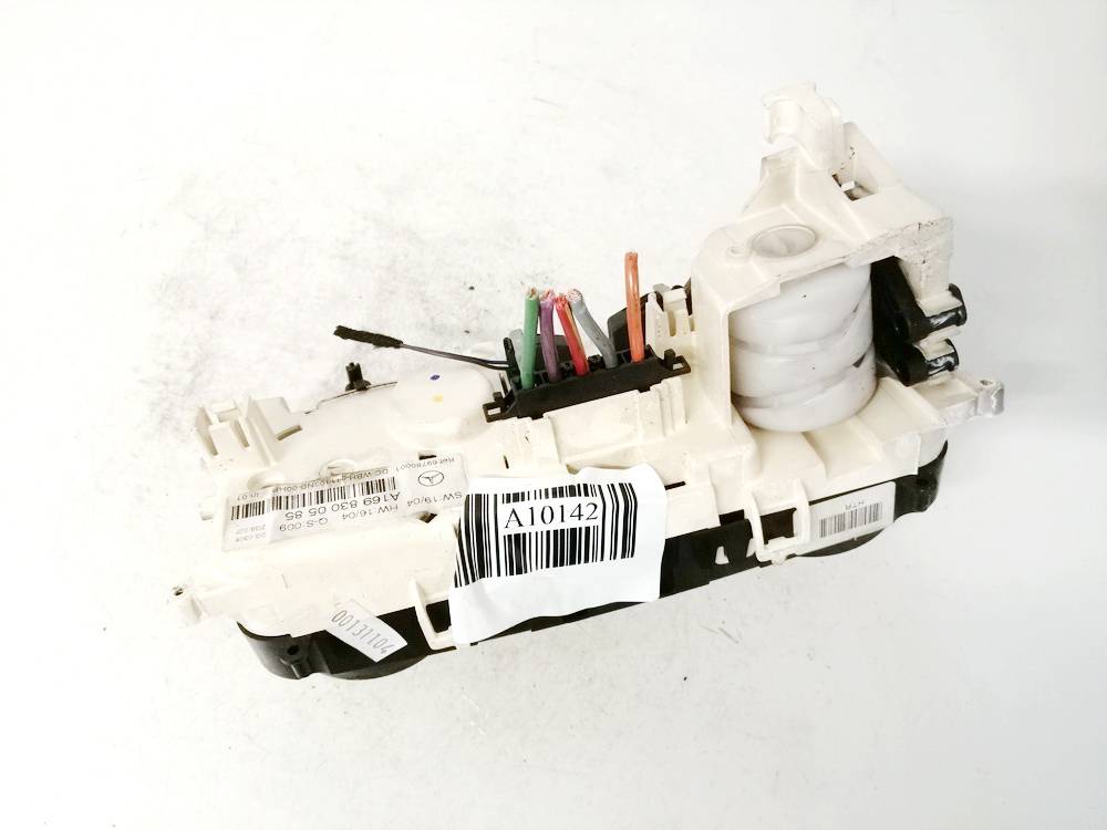 A1698300585 Mercedes-Benz A-CLASS 2004 Climate Control Panel (heater control switches) - Thumbnail 2