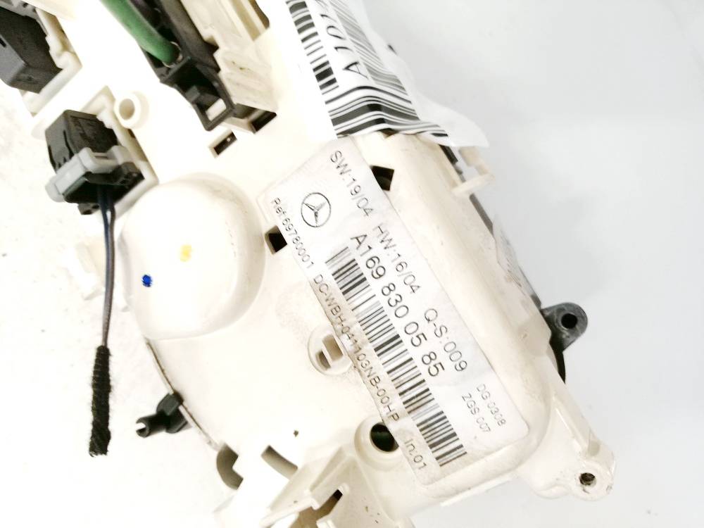 A1698300585 Mercedes-Benz A-CLASS 2004 Climate Control Panel (heater control switches) - Thumbnail 3
