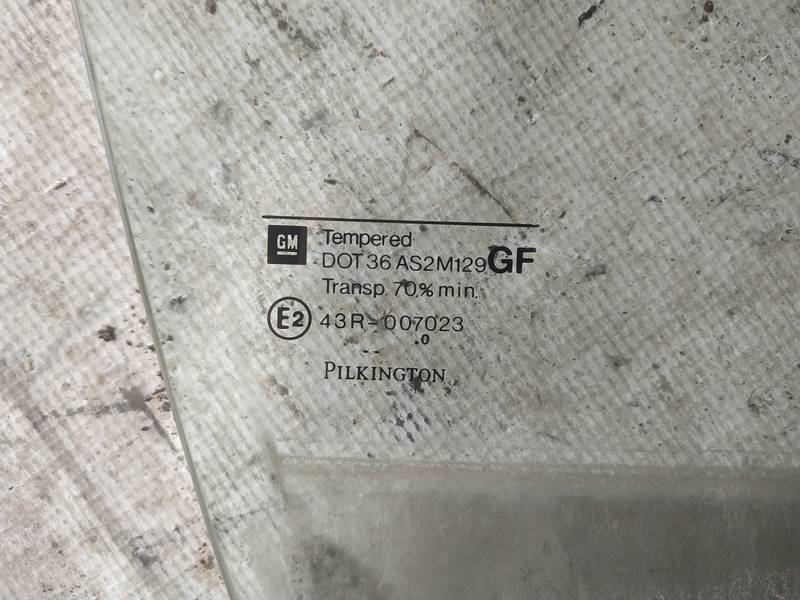 AS2 Opel Astra 2000 Szyba drzwi - PRZEDNIE PRAWE - Thumbnail 2