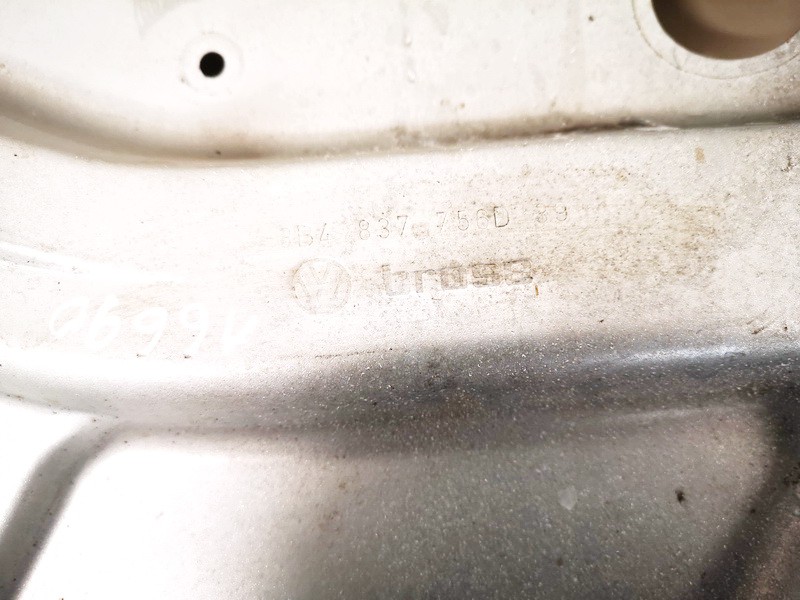 3B4837756D Volkswagen Passat 1999 Door winder mechanism (Window Regulator) - FRONT RIGHT - Thumbnail 3