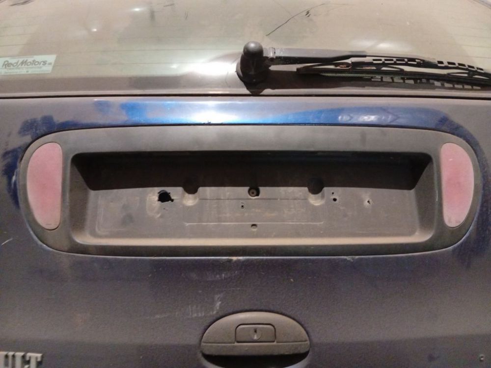 Renault Scenic 1999 Galinio dangcio isorine apdaila (numerio apsvietimas) G.