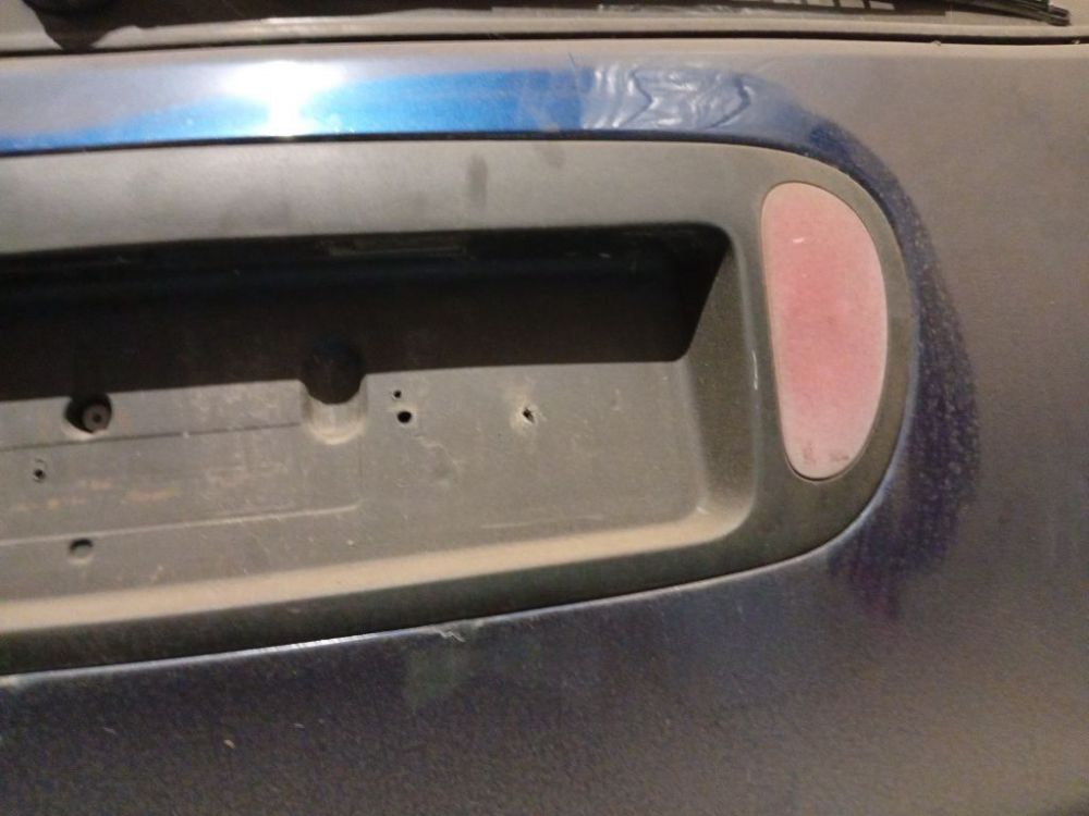 Renault Scenic 1999 Galinio dangcio isorine apdaila (numerio apsvietimas) G. - Thumbnail 4